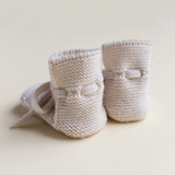 Booties HVID - Cream