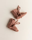 Booties HVID - Terracotta