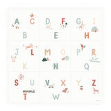 2-in-1 puzzelmat en opbergbox Play & Go - EEVAA Alphabet / Terrazzo (180x180cm)